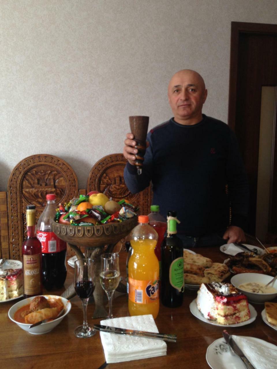 Guesthouse Besarion Usguli Kültér fotó